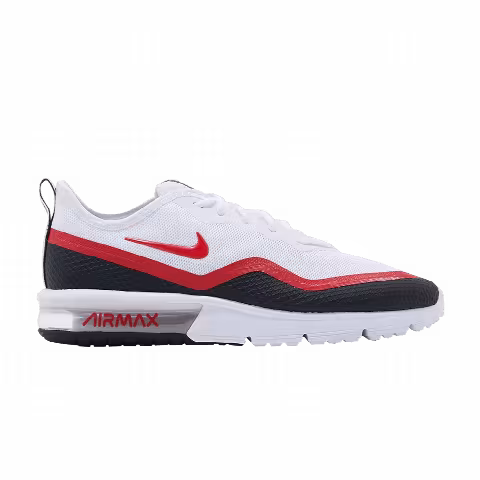 Nike Air Max Sequent 4.5 SE 'White Black University Red'
