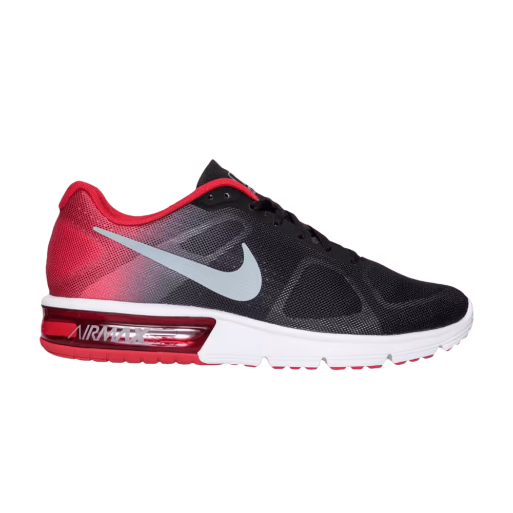 Nike Air Max Sequent Black University Red