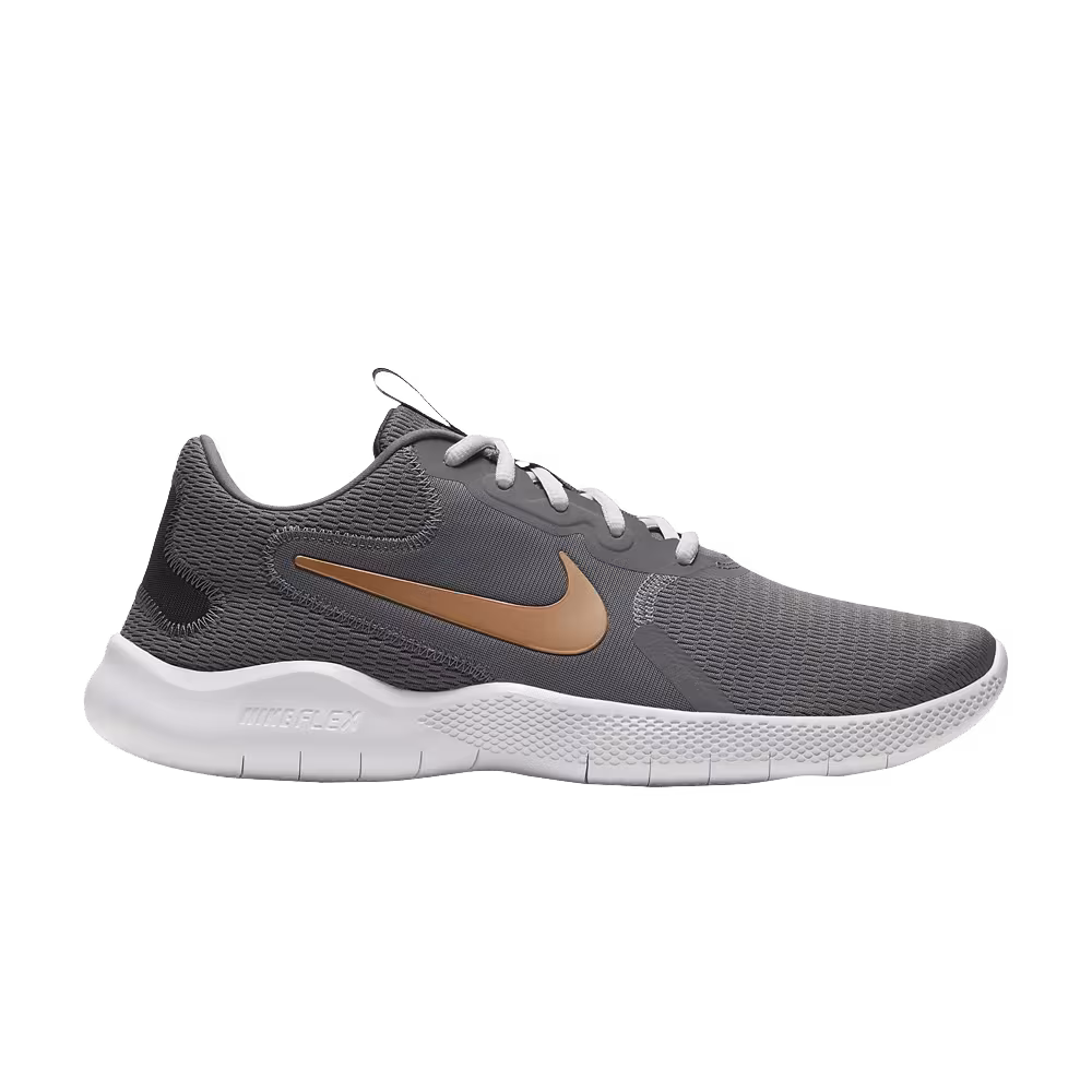 Nike Flex Experience Run 9 Extra Wide Smoke Grey Metallic Copper