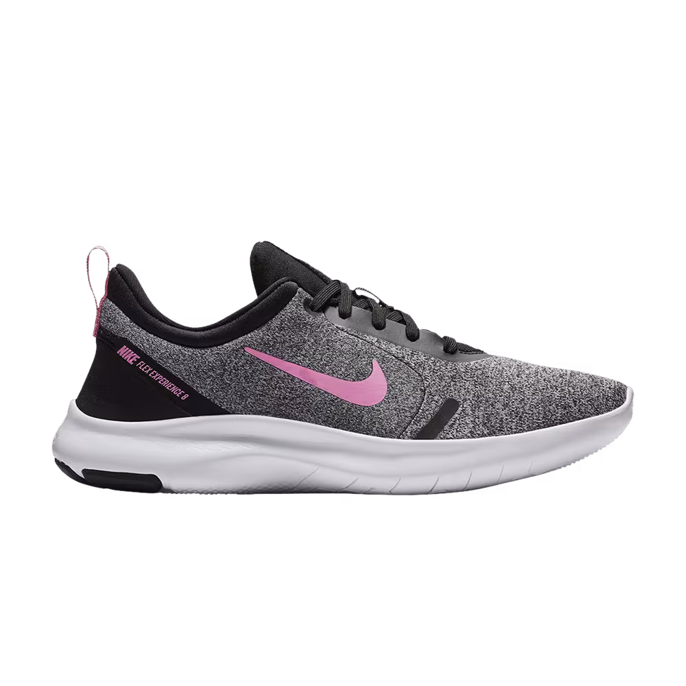 Nike Women's Flex Experience RN 8 Wide Pure Platinum Psychic Pink
