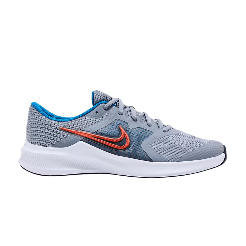 Nike Downshifter 11 GS Particle Grey Orange