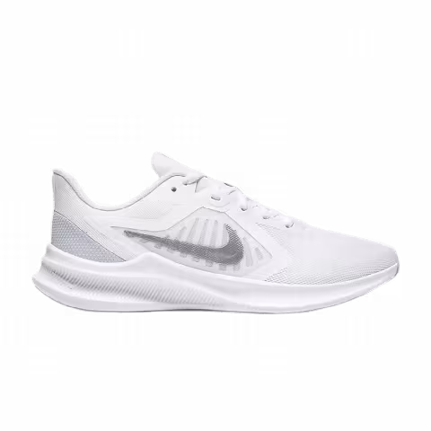 Nike Wmns Downshifter 10 Wide 'White Metallic Silver'