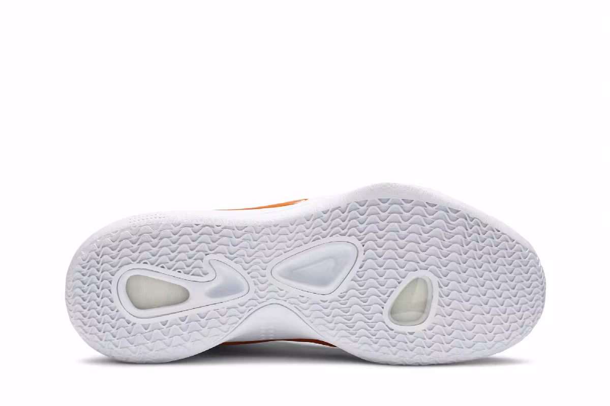 Nike Hyperdunk X TB White Team Orange, view 5
