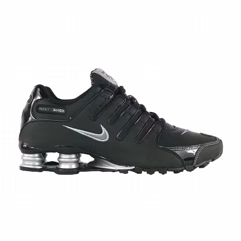 Nike Wmns Shox NZ 'Black Metallic Silver'
