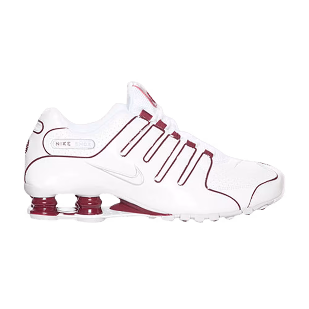 Nike Shox NZ White Team Red