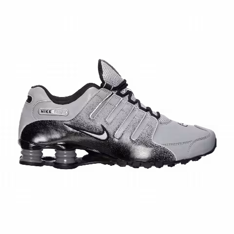 Nike Shox NZ EU Premium 'Wolf Grey Spray Paint'