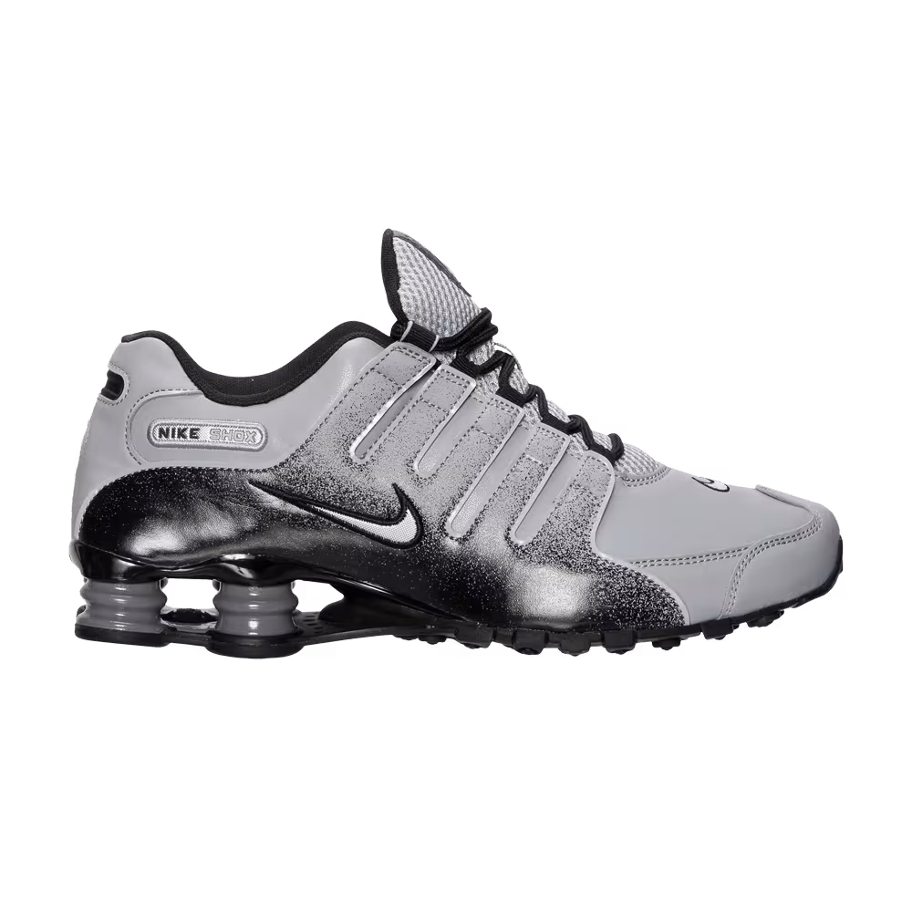 Nike Shox NZ EU Premium Wolf Grey Spray Paint