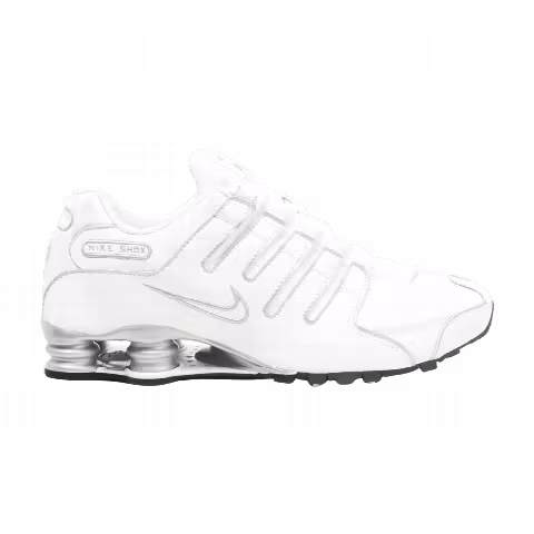 Nike Shox NZ SL 'White Metallic Silver'