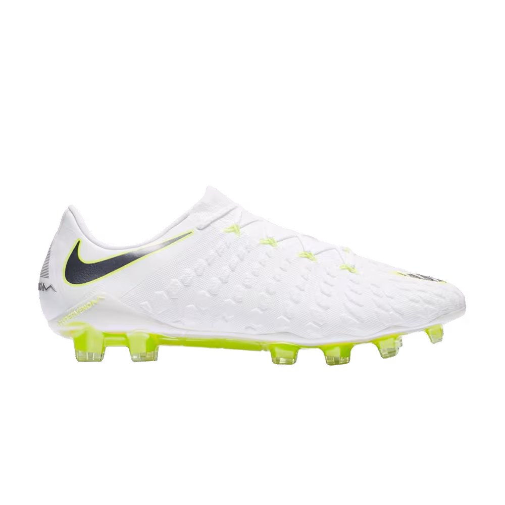 Nike Hypervenom Phantom 3 Elite FG White Volt