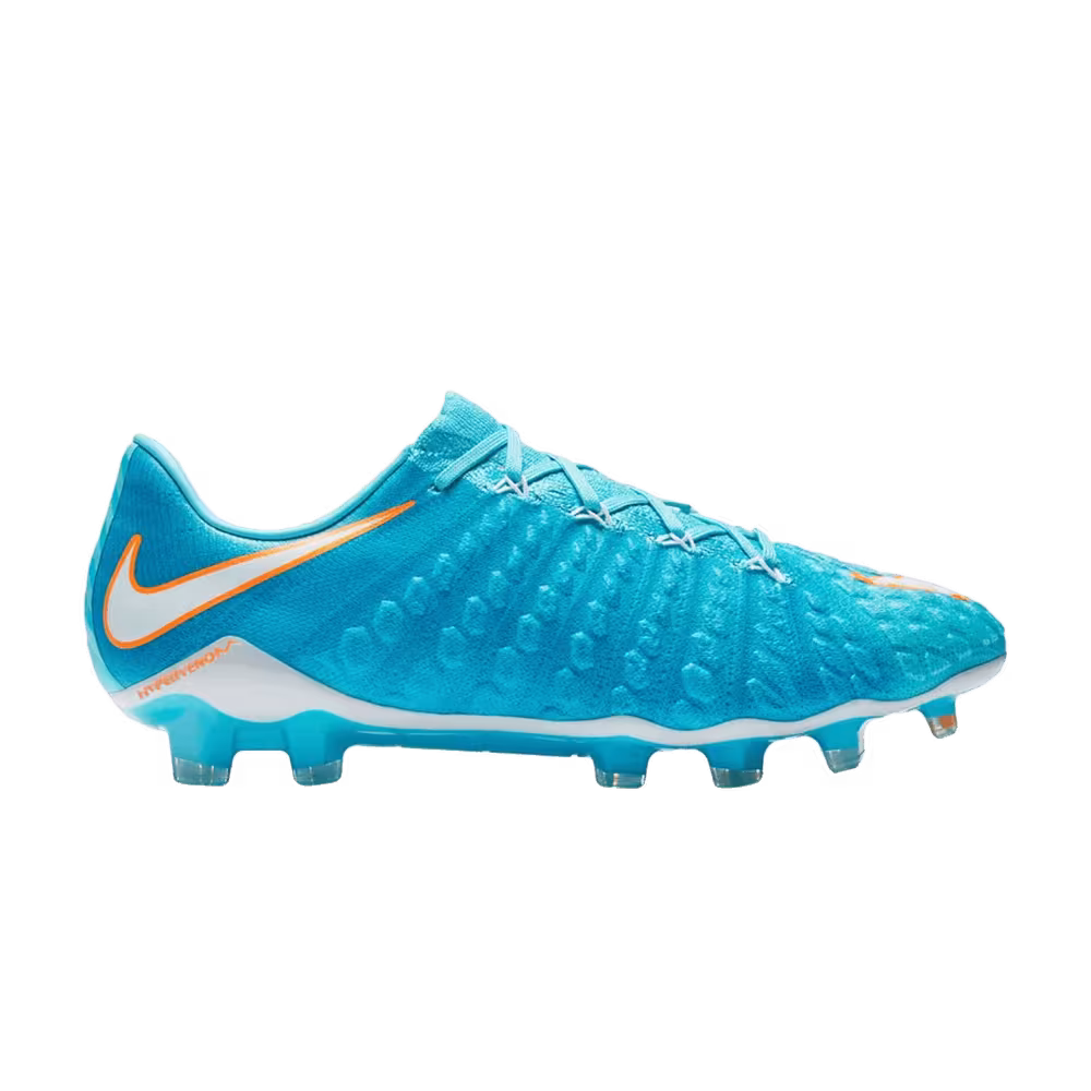 Nike Women's Hypervenom Phantom 3 SG Pro Motion Blur Polarized Blue