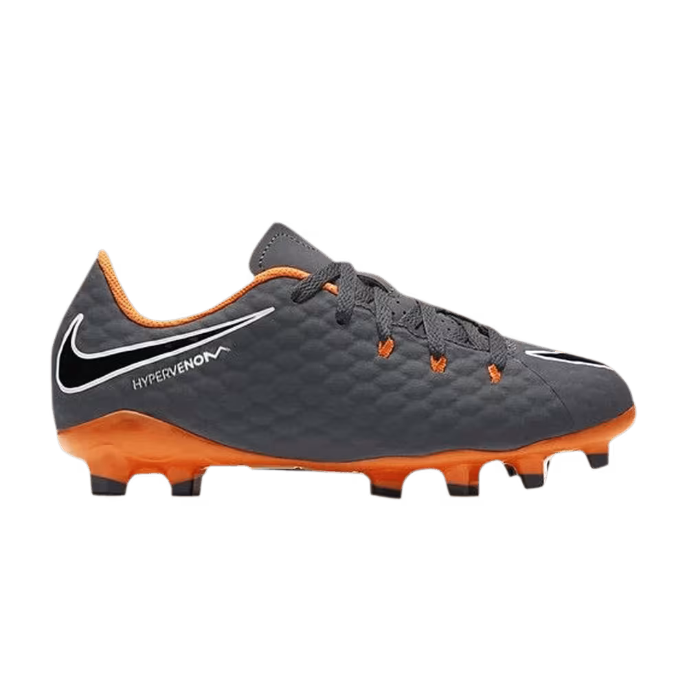 Nike Hypervenom Phantom 3 Academy FG GS Dark Grey Orange