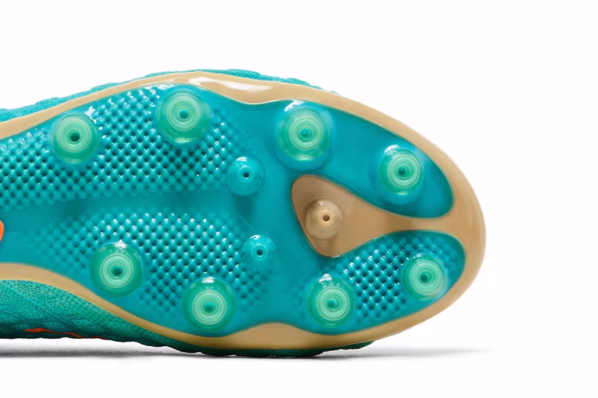 Nike Women's Hypervenom Phantom 3 DF AG Pro Polarized Blue, view 6