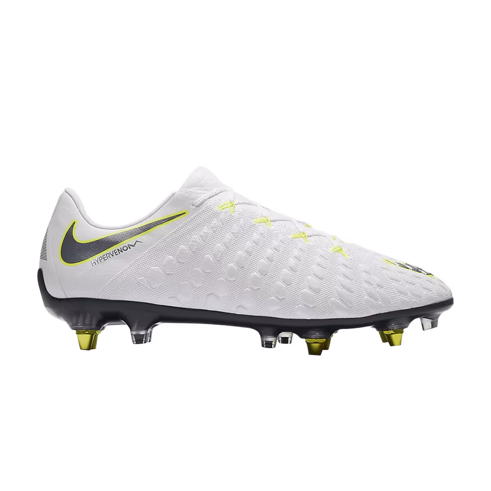Nike Hypervenom Phantom 3 Elite SG Pro White Volt