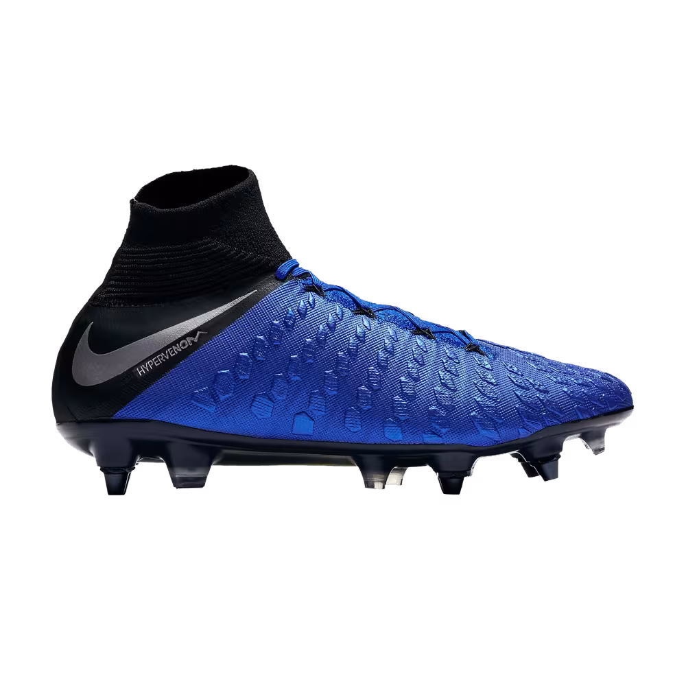 Nike Hypervenom Phantom 3 Elite DF SG Pro AC Racer Blue