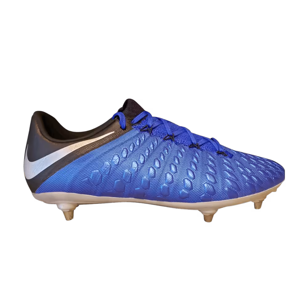 Nike Hypervenom Phantom 3 Elite SG Pro Racer Blue Silver