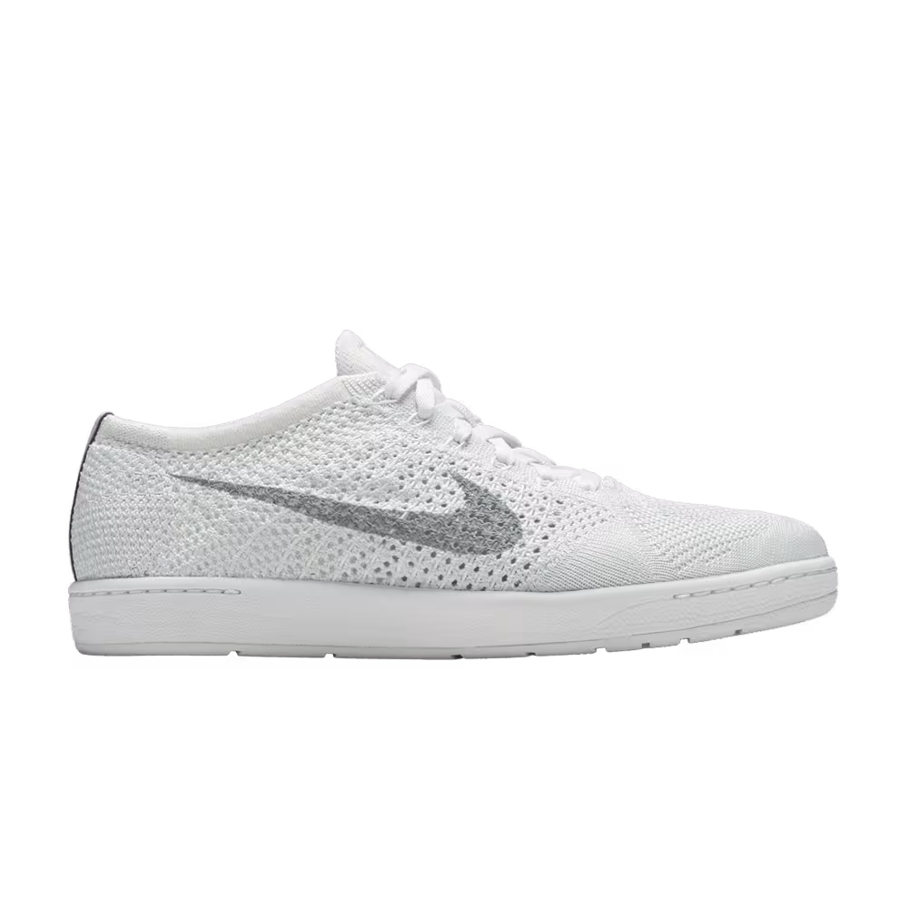 Nike Women's Tennis Classic Ultra Flyknit White Wolf Grey