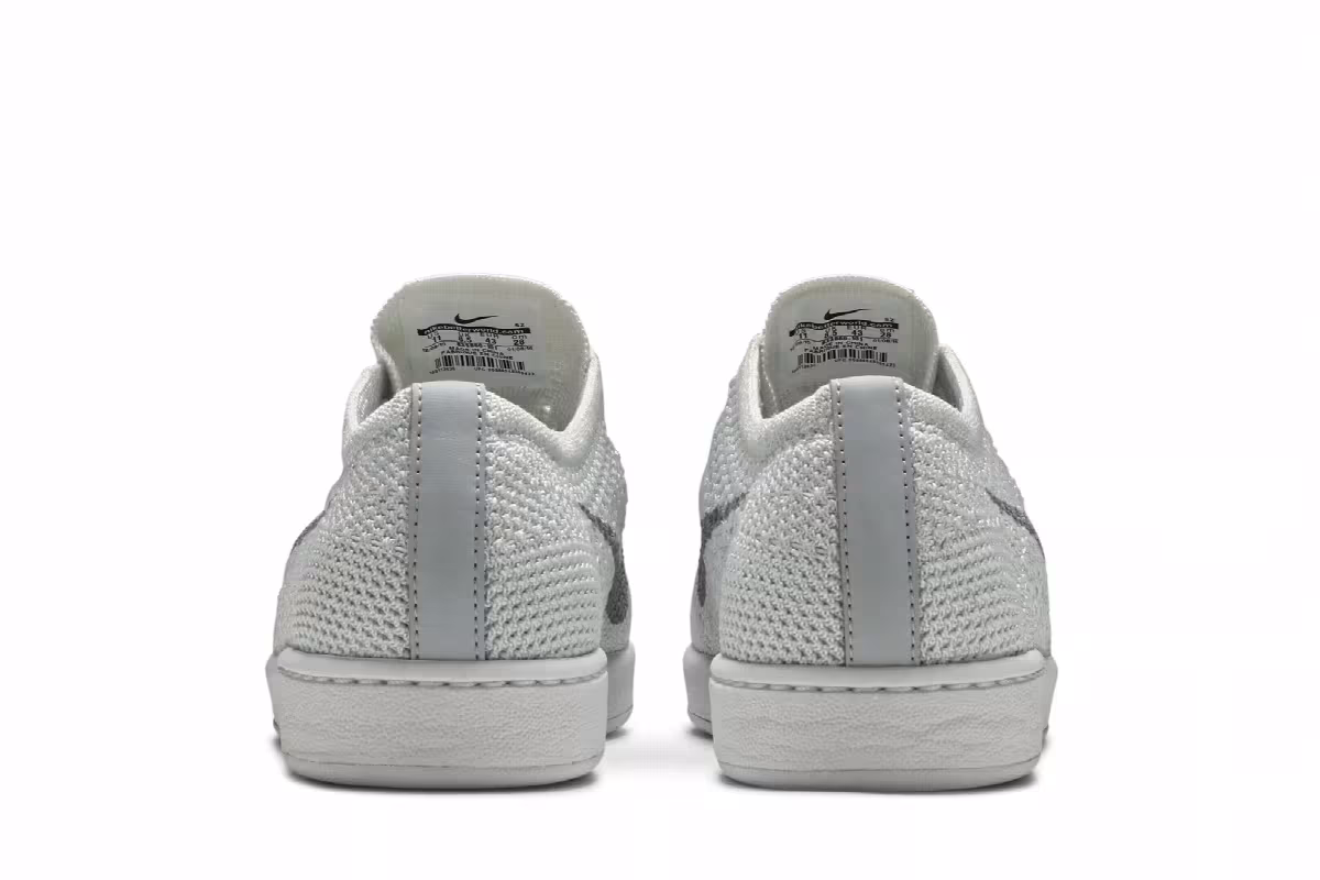 Nike Women's Tennis Classic Ultra Flyknit White Wolf Grey, view 7