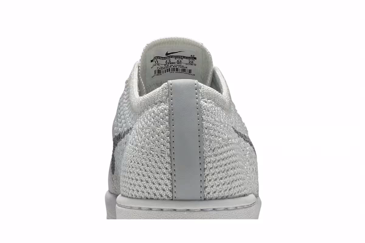 Nike Women's Tennis Classic Ultra Flyknit White Wolf Grey, view 8