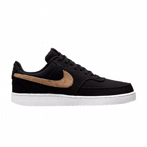 Nike Court Vision Low Canvas 'Black Cork'