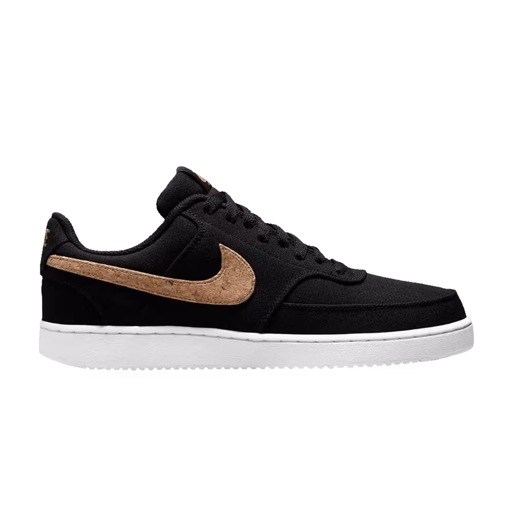 Nike Court Vision Low Canvas Black Cork