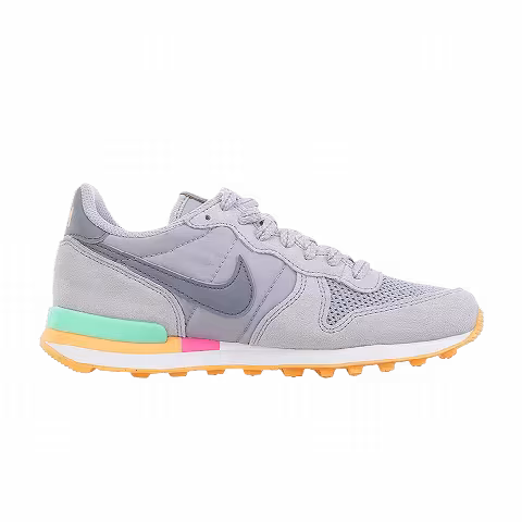 Nike Wmns Internationalist 'Wolf Grey Lucid Green Mango'