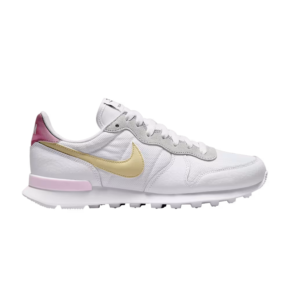 Nike Women's Internationalist White Lemon Drop Regal Pink