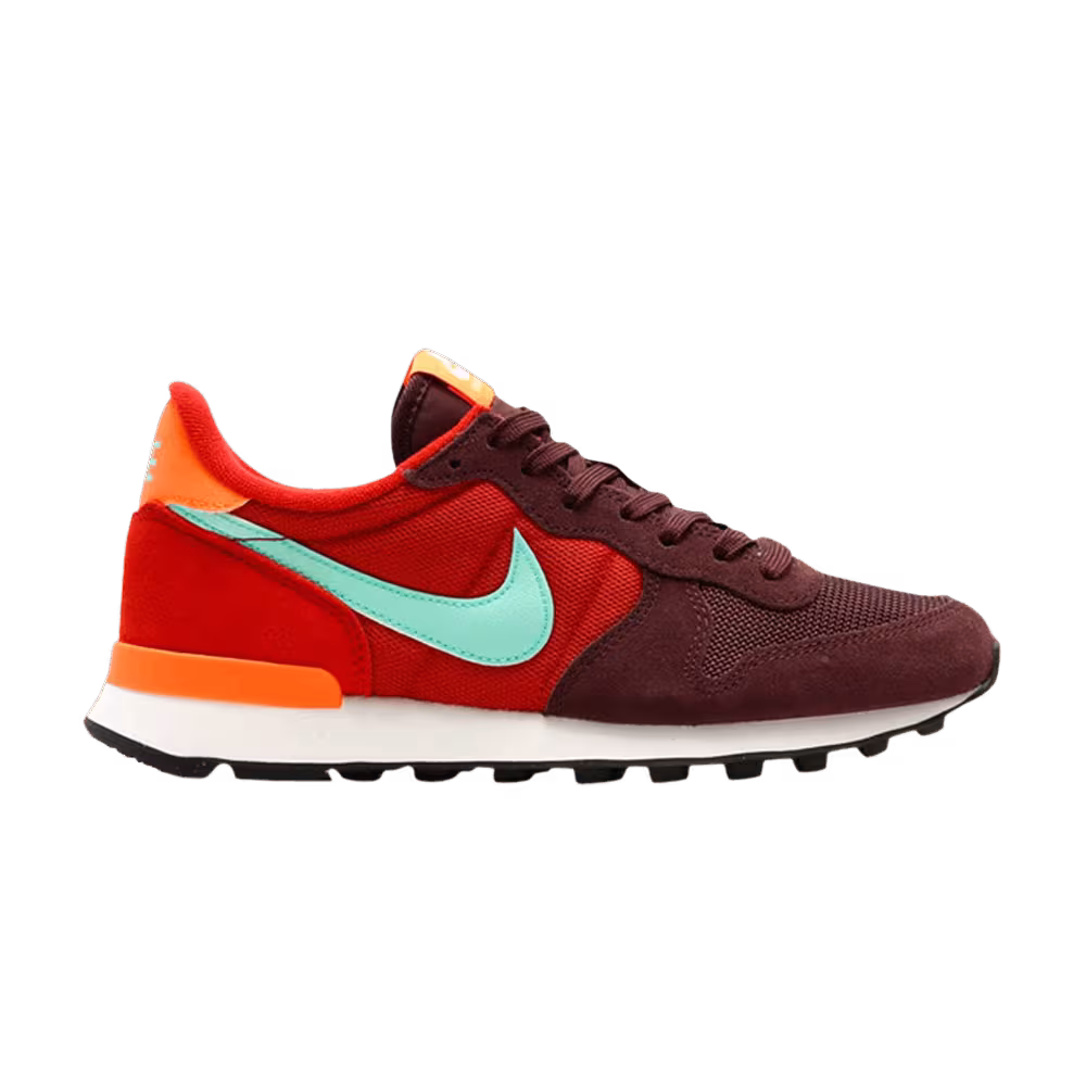 Nike Women's Internationalist Mahogany Green Orange