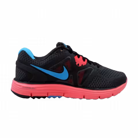 Nike Wmns LunarGlide+ 3 'Anthracite Blue Red'