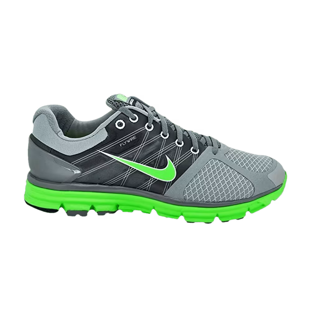 Nike LunarGlide+ 2 Stealth Neo Lime