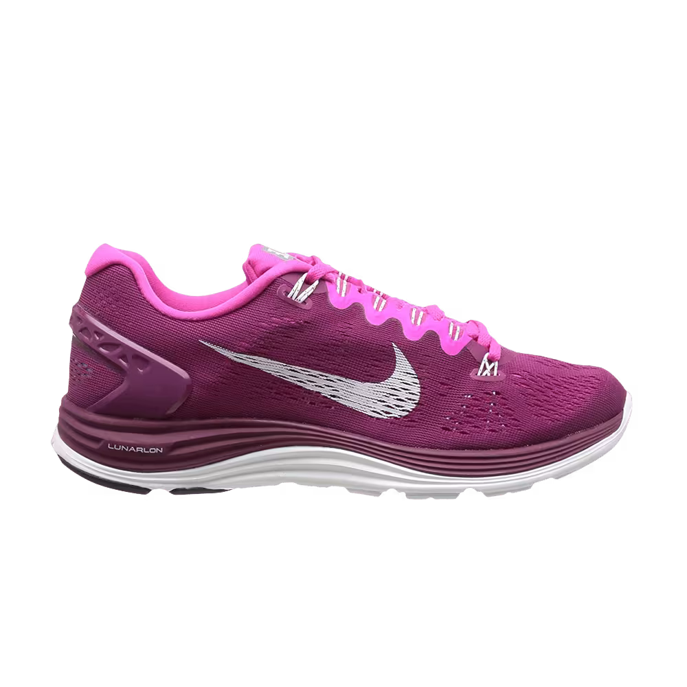 Nike Women's LunarGlide+ 5 Raspberry Red
