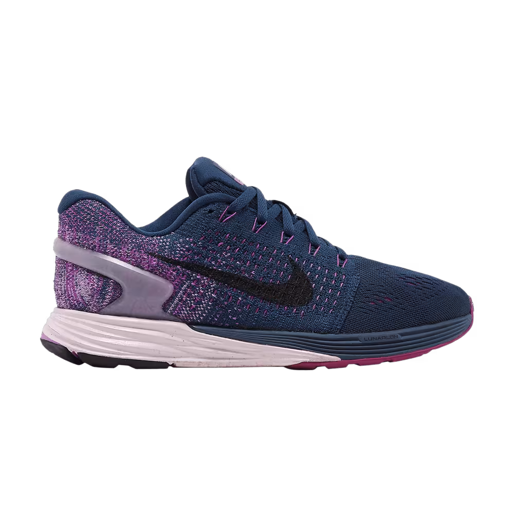 Nike Women's LunarGlide 7 Brave Blue Vivid Purple