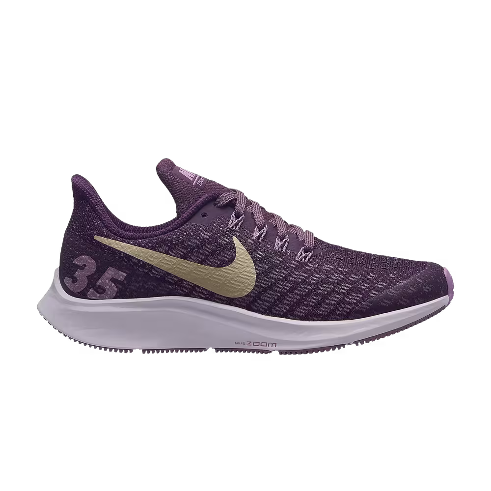 Nike Air Zoom Pegasus 35 GS Night Purple Metallic Gold