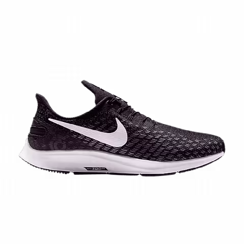 Nike Wmns Air Zoom Pegasus 35 FlyEase Wide 'Black White'