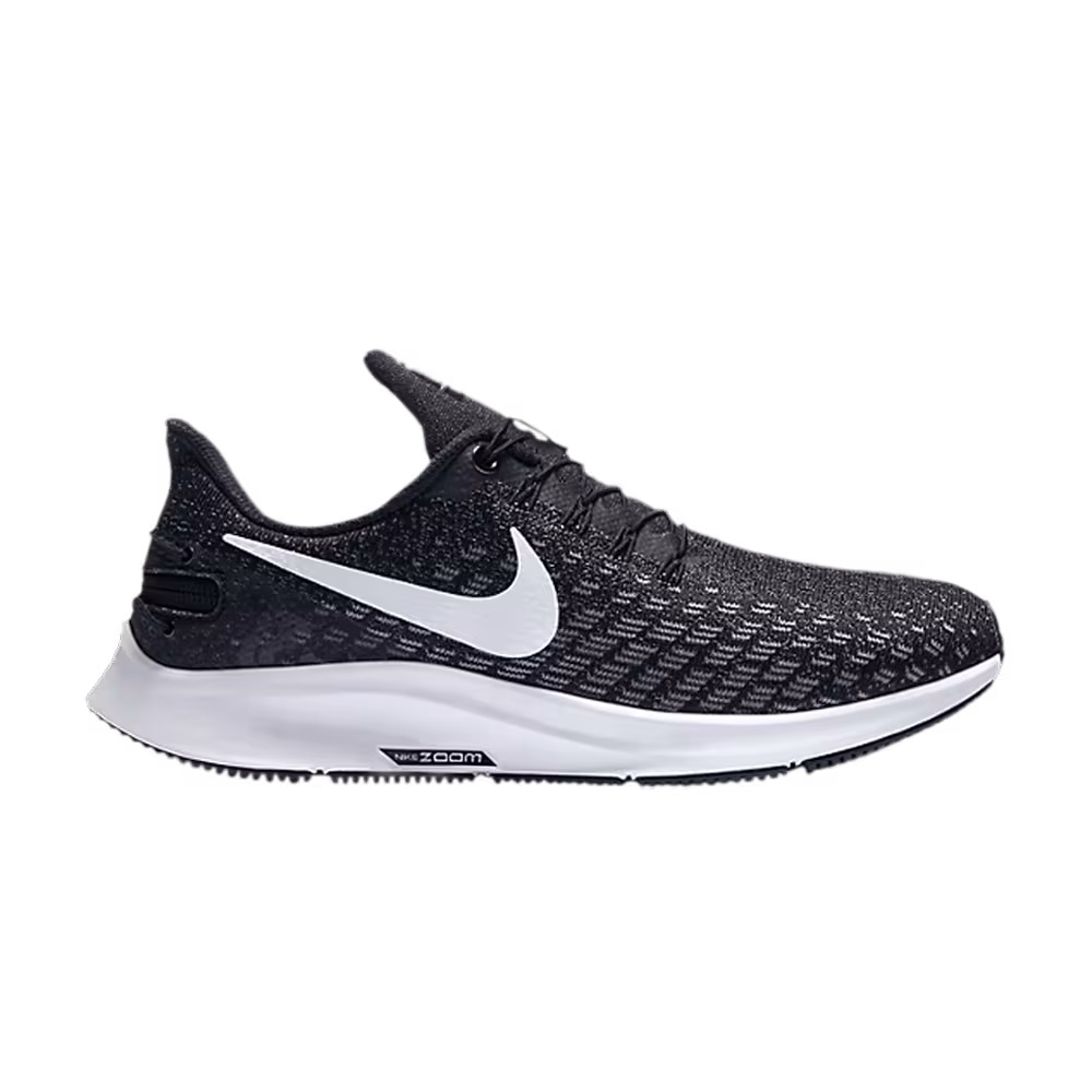 Nike Women's Air Zoom Pegasus 35 FlyEase Black White