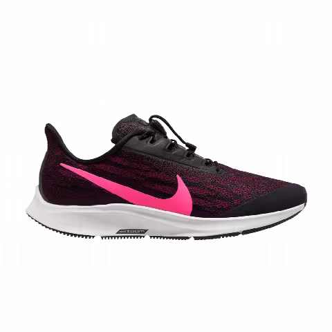 Nike Wmns Air Zoom Pegasus 36 Flyease Wide 'Black Pink Blast'