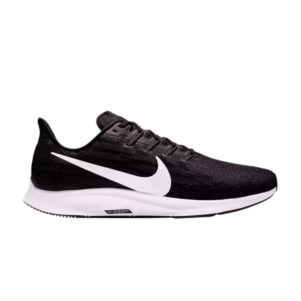 Nike Air Zoom Pegasus 36 Wide Black White