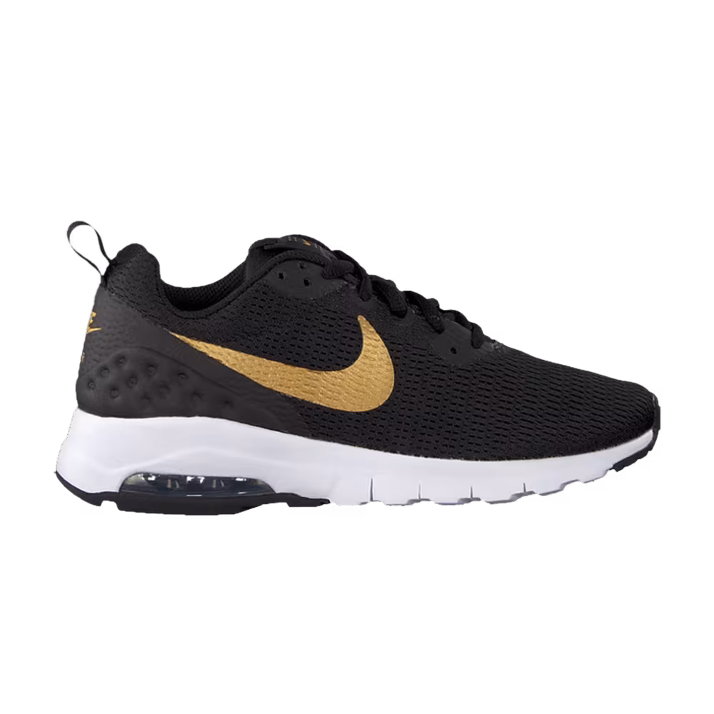 Nike Women's Air Max Motion LW Black Metallic Gold