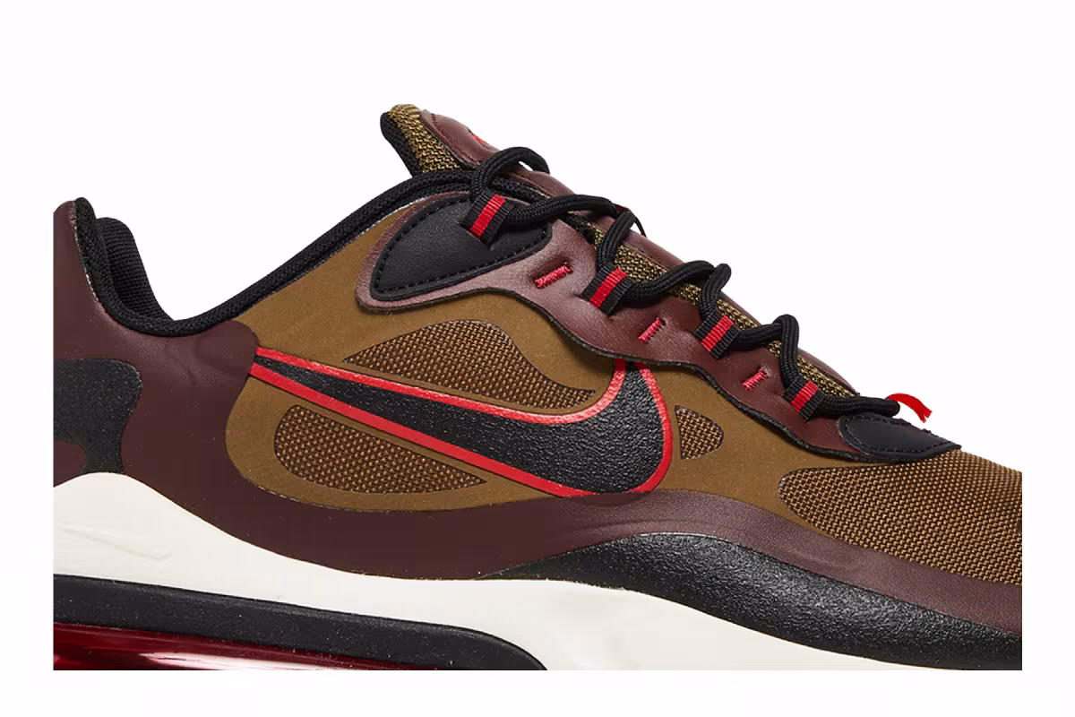 Nike Air Max 270 React Yukon Brown, view 3