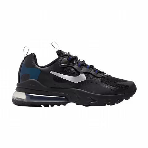 Nike Air Max 270 React GS 'Black Deep Royal'