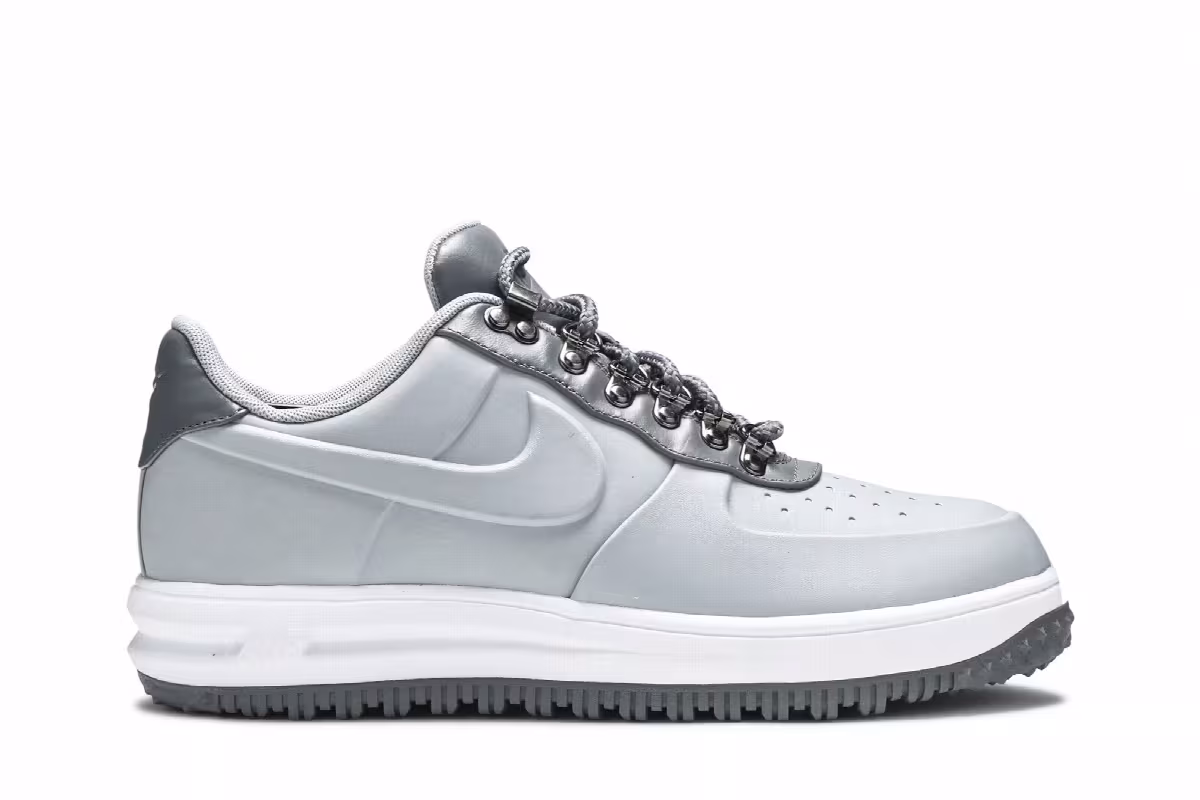 Nike Lunar Force 1 Duckboot Low Wolf Grey, view 2