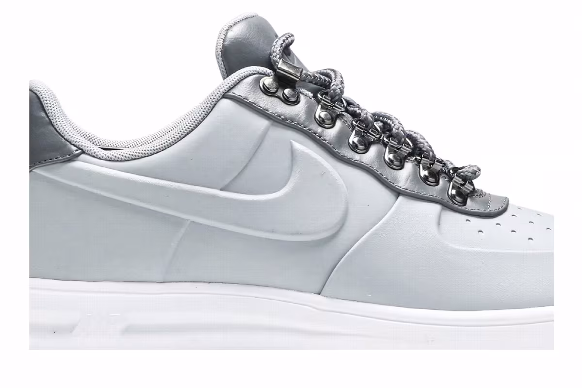 Nike Lunar Force 1 Duckboot Low Wolf Grey, view 3
