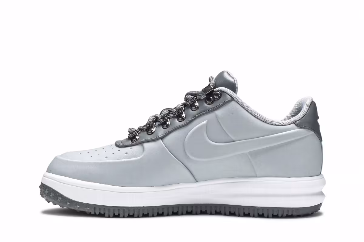 Nike Lunar Force 1 Duckboot Low Wolf Grey, view 4