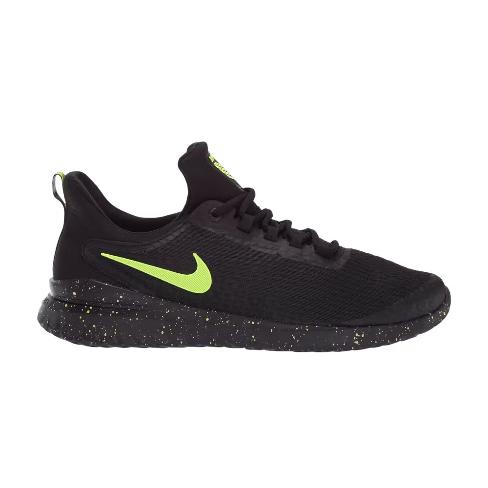 Nike Renew Rival Black Volt Speckled