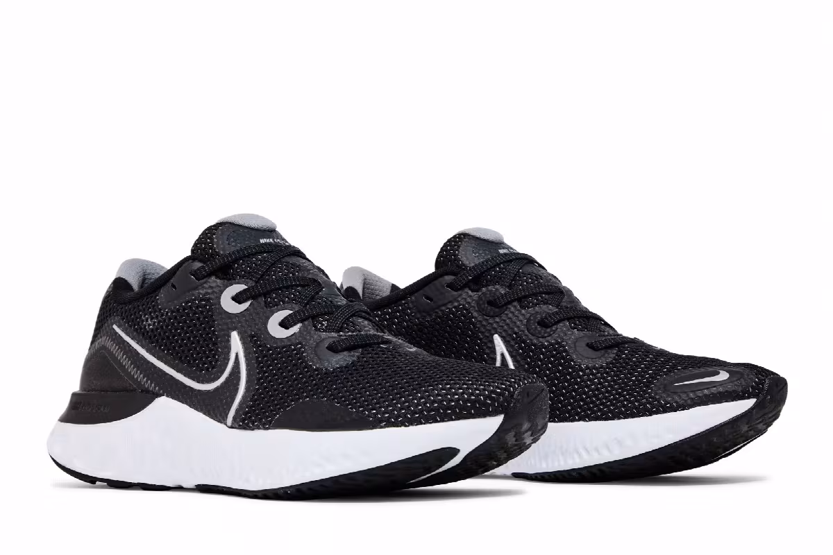 Nike Renew Run 4E Wide Black, view 9