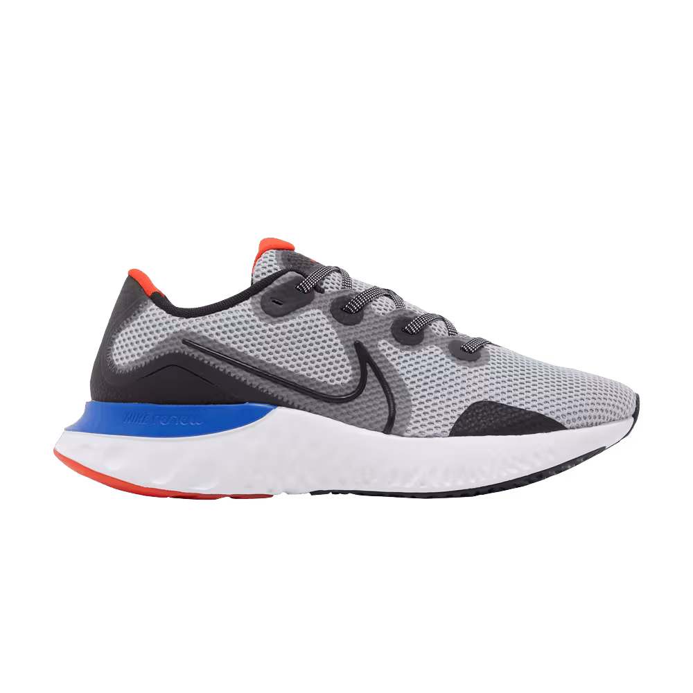 Nike Renew Run 4E Wide Grey Fog Racer Blue