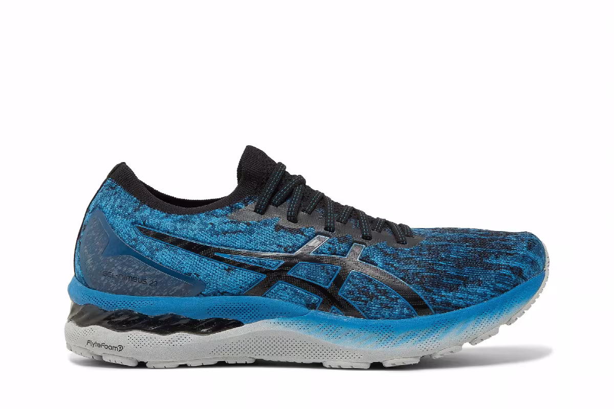 Asics Gel Nimbus 23 Knit Reborn Blue, view 2