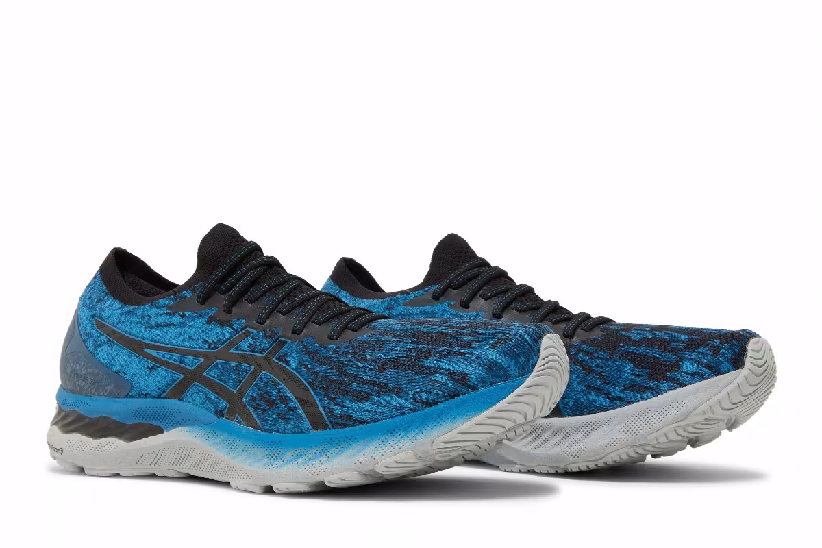 Asics Gel Nimbus 23 Knit Reborn Blue, view 9