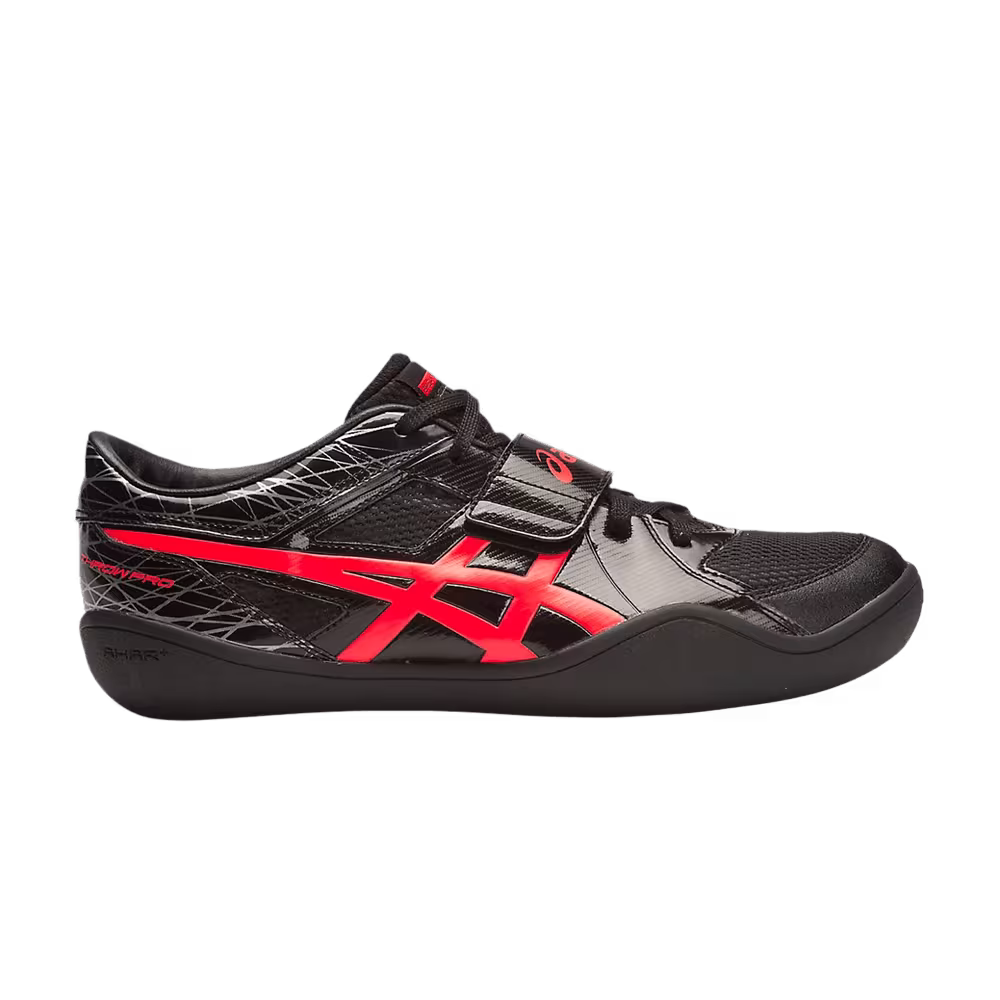 Asics Throw Pro Black Flash Coral