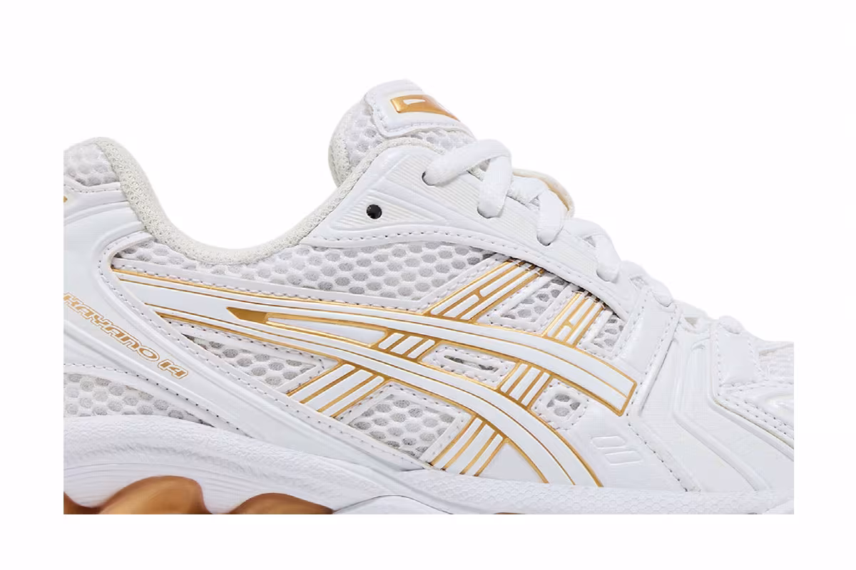 Asics Women's Gel Kayano 14 White Gold, view 3