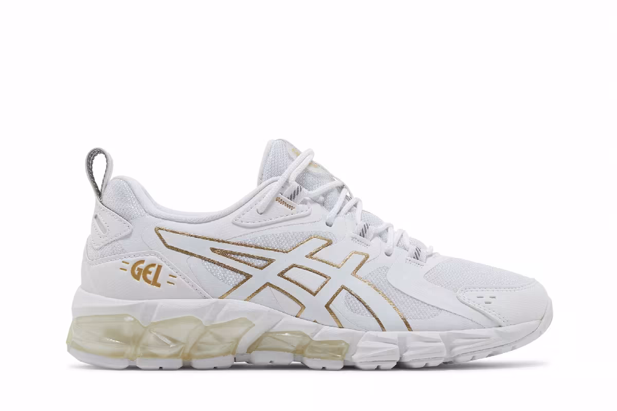 ASICS Women's Gel Quantum 180 White Pure Gold, view 2